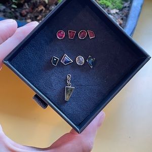 Mettle and Silver White Gold Charm and Kenya Sapphire Reserved for @F1Savannah